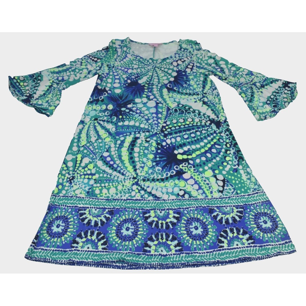 Lilly Pulitzer Ophelia Women Swing Dress Size M A Jungle In Here Multicolor